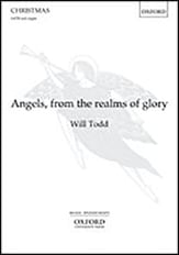 Angels From the Realms of Glory SATB choral sheet music cover